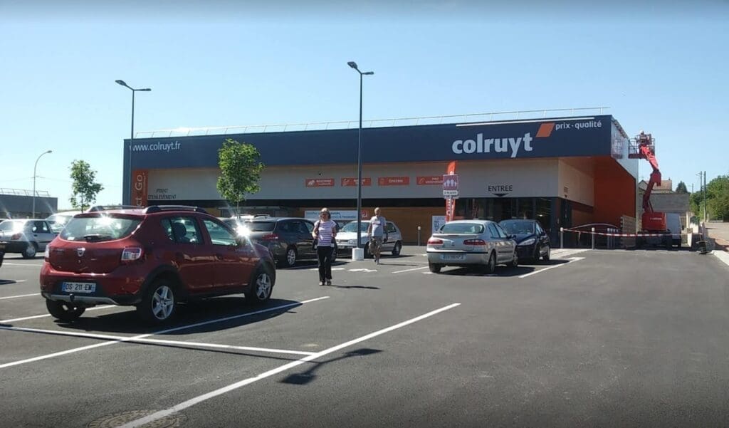 Bâtiments commerce Colruyt | Bourgogne structure